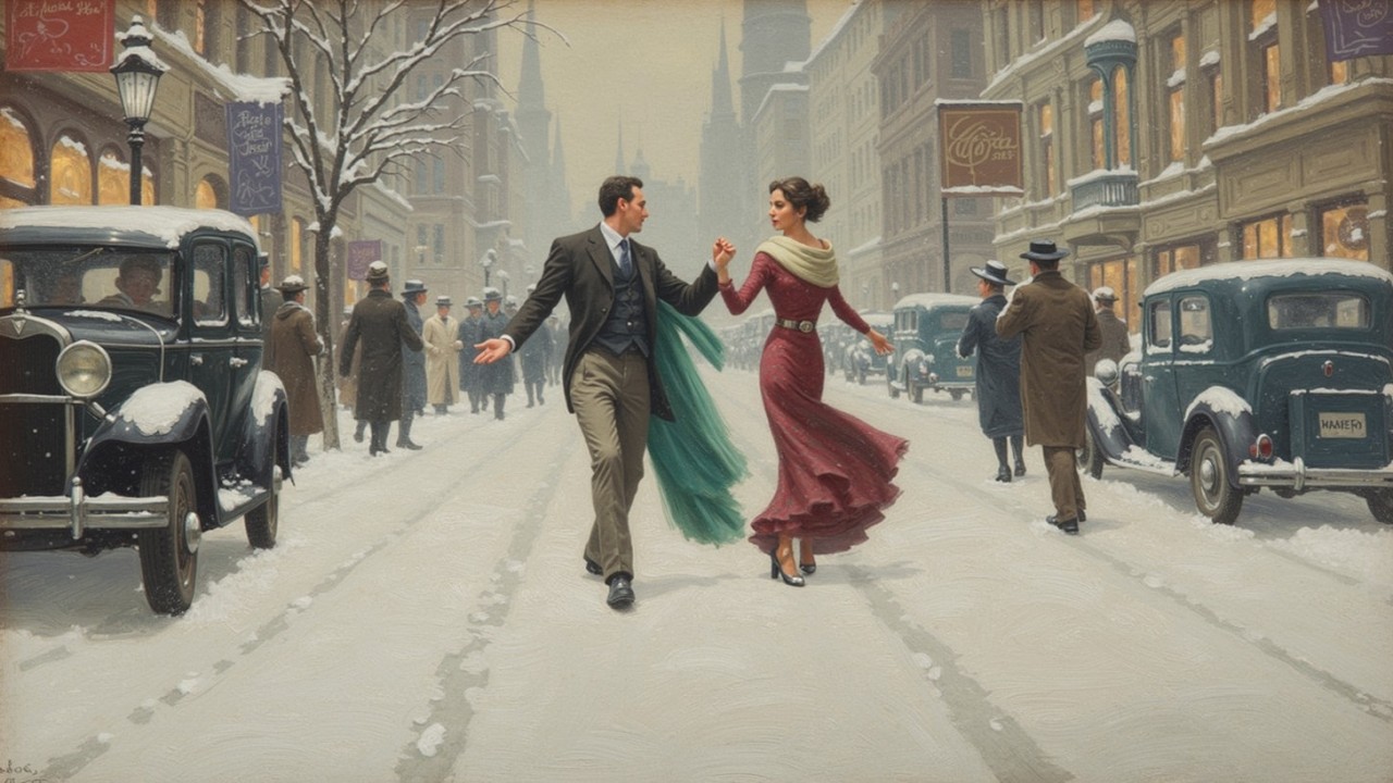 Вечная любовь и ностальгическая музыка. Винтажная песня в стиле 50-х