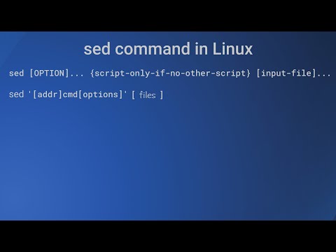sed command in Linux - SoftPrayog Sed Command In Linux - Softprayog