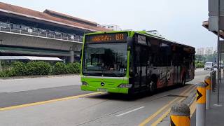 (Mediacorp Love972 Full Body Advertisement) SG1024M(SEDEP) On Service 811 At Yishun Avenue 2
