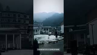 IIT MANDI Beauty Of ❄️ Snow || IIT MANDI ME GIRI BARAF😍