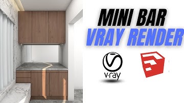 Mini bar + Vray