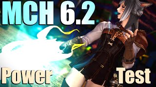 6.2 Machinist/MCH Power Test | Ilvl 610   Pentamelds | The Gunslinger is Back?