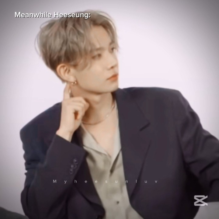 Calm down man he's yours...#heesun #heeseung #sunoo #enhypen