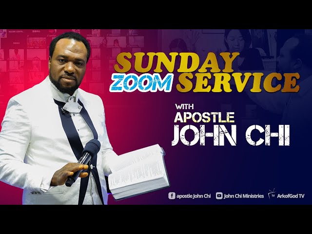 Join Apostle John Chi To Worship Today On The AGCOM Zoom Service 01-11-2020