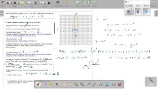 College Algebra Chapter 5 Review Quiz part 1-   Q1 -12