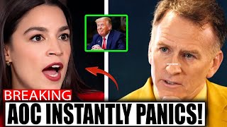 Watch AOC Struggle After Being Put on the Spot About Trump 😱🔥📺