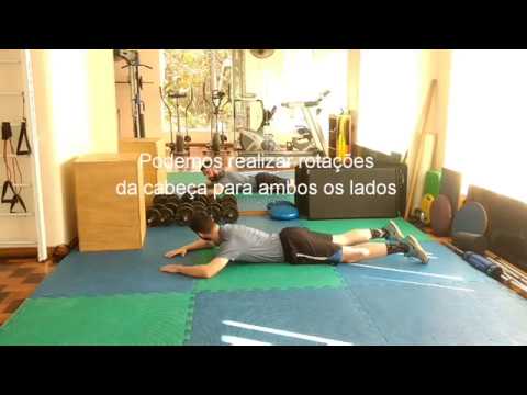 Extensão Cervical e torácica - Padrão 3 meses physiotherapy exercises
