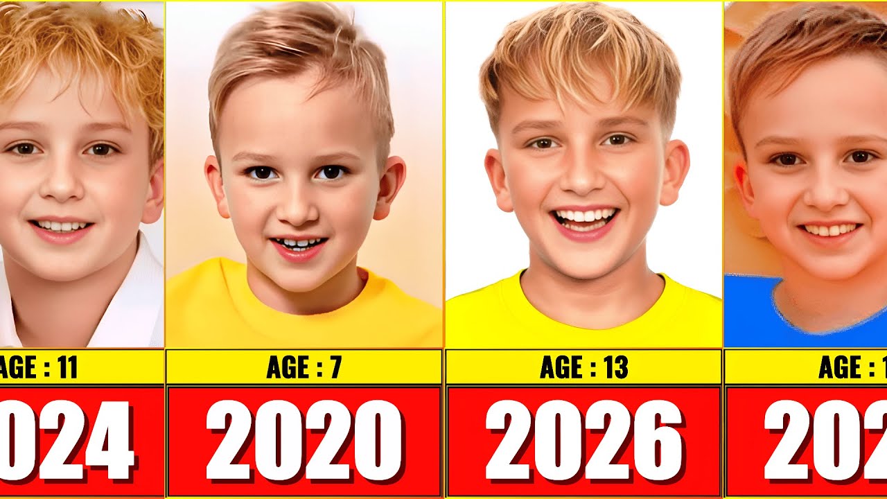 Преображение Влада и Ники (Влада) от 1 до 13 лет 😱