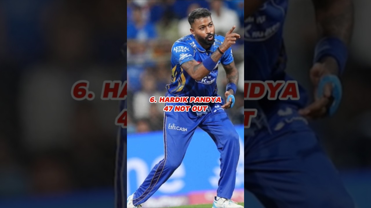 Most Not Outs in IPL History 💥💥 