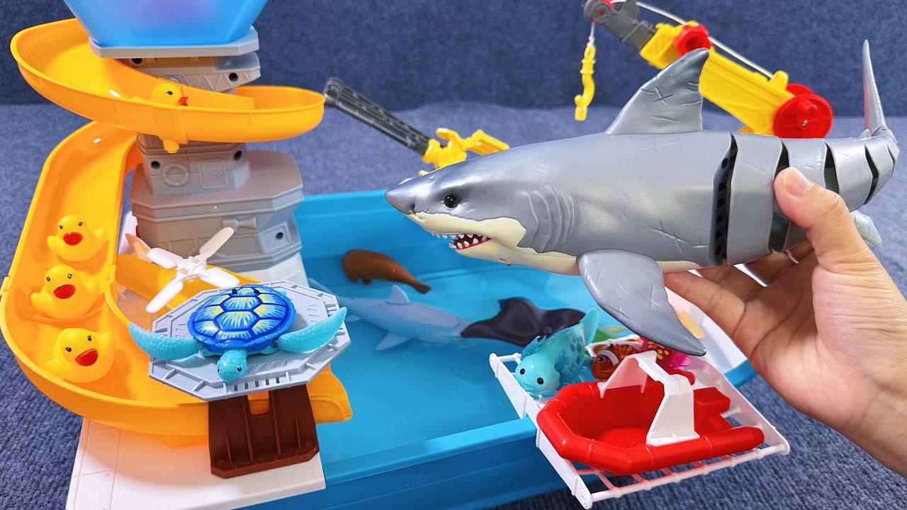 15 minutes of satisfying unboxing，Zuru Robo Alive Boats & Sliding Ship Playset ASMR | Toy Review