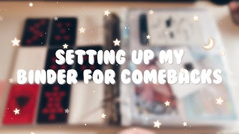 ❝ setting up my binders for all new comebacks | itzy, purple kiss & ab6ix ! ❞