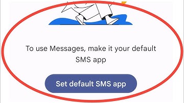 To Use Messages Make It Your Default Sms App Problem Solve