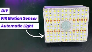 How To Build A Pir Motion Sensor Light