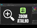 Como Aplicar ZOOM Utilizando Teclas de Atalho no Affinity