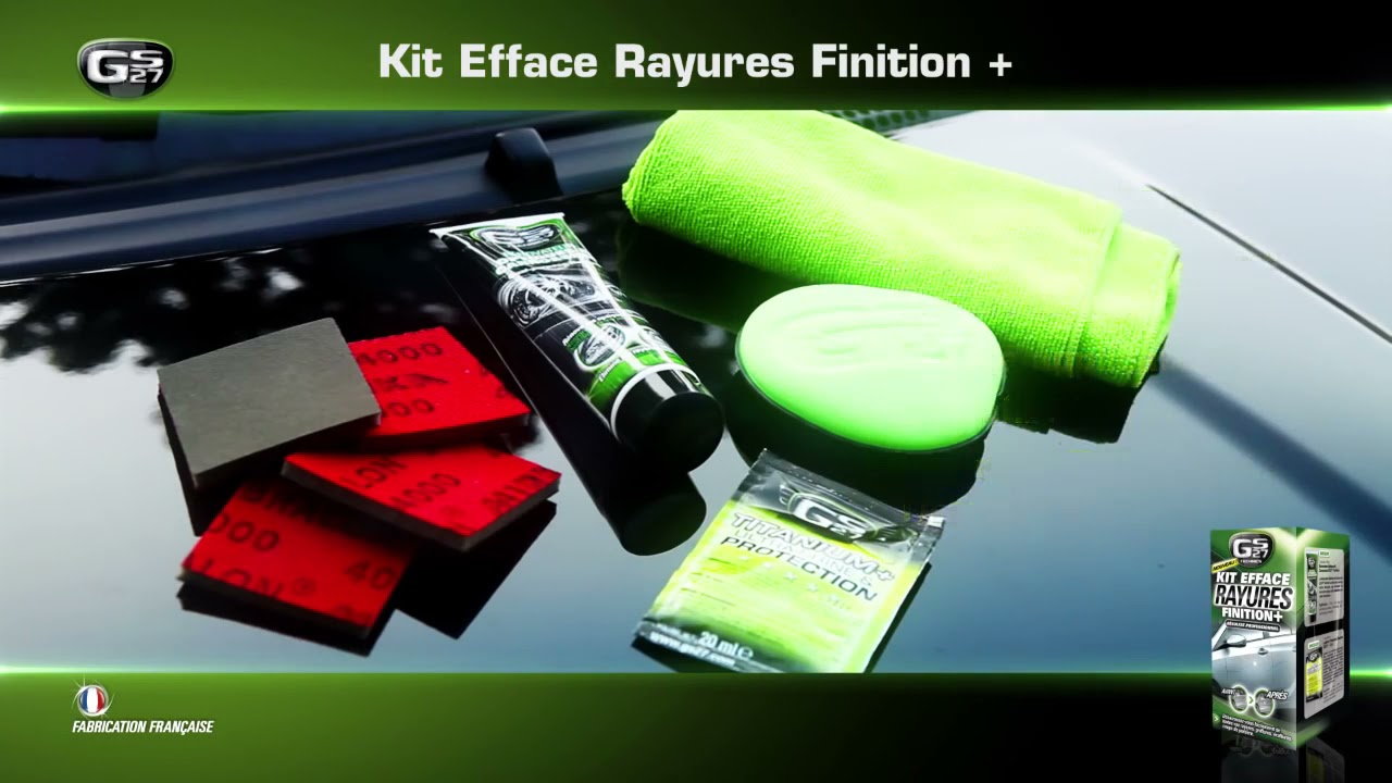 Kit efface rayure Rénovation machine GS27® Classics disponible sur