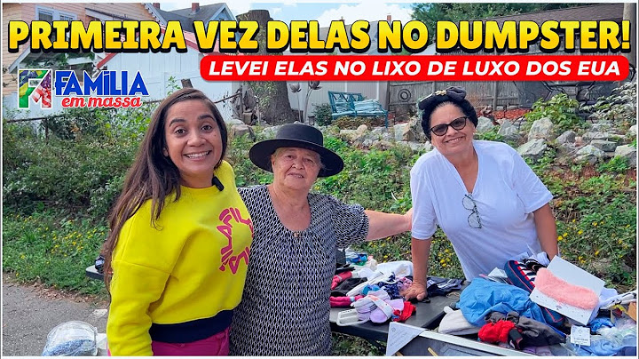 As Duas Pela Primeira Vez No DUMPSTER / Elas Não Acreditaram No Que Viram
