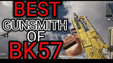 BEST BK57 GUNSMITH LOADOUTS/ CLASS SETUP | FAST ADS  +  NO RECOIL! |  SEASON 10 | COD MOBILE