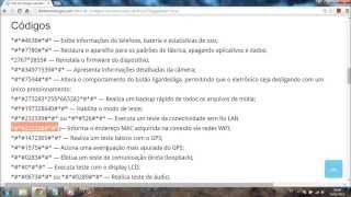 Códigos Secretos para Android [2015] screenshot 5