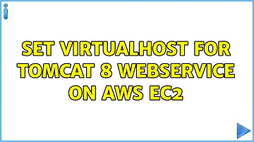 Set VirtualHost for Tomcat 8 webservice on AWS EC2 (2 Solutions!!)