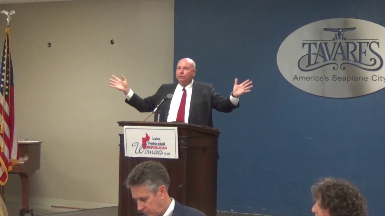 Lake County FL Tax Collector David Jordan at LFRWC Feb. 13, 2019 YouTube