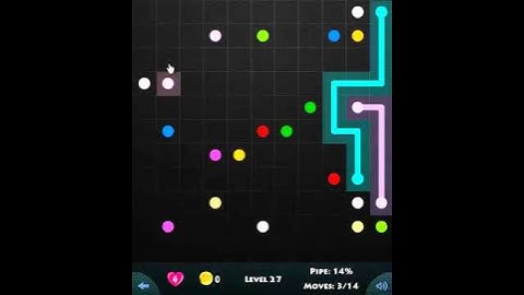 11 × 11 MANIA LEVEL 27 - FLOW GAME ON FACEBOOK Connect the dots