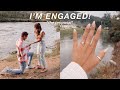 IM ENGAGED! *the proposal* 🤍💍