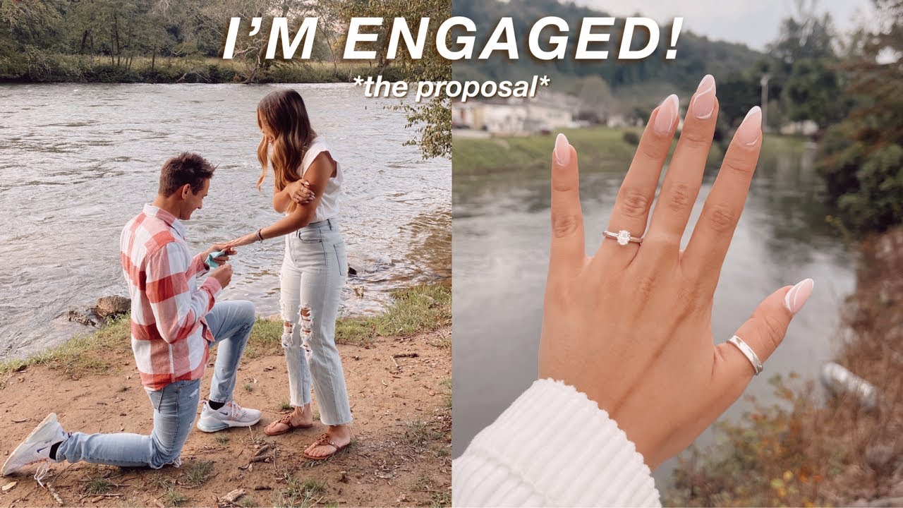 IM ENGAGED! *the proposal* 🤍💍