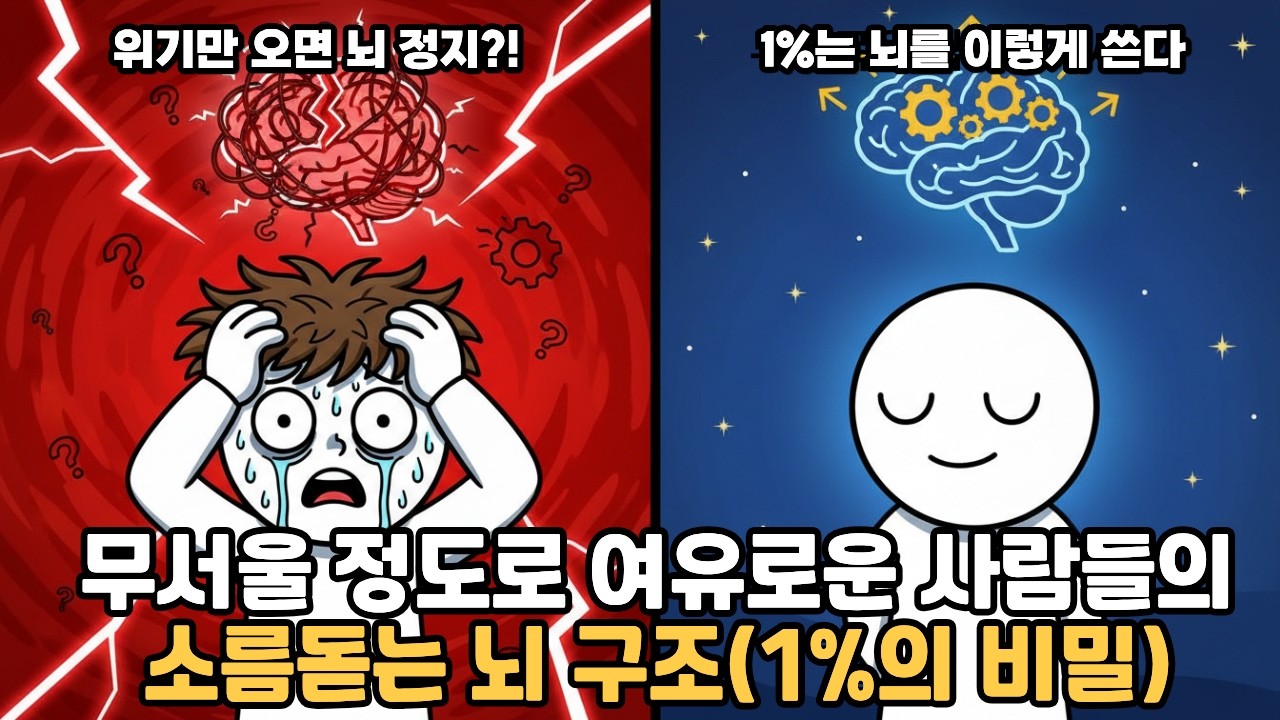 위기 상황에서 뇌 정지 안 오는 법(1%의 비밀)