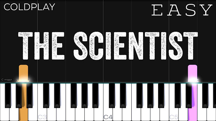 The Scientist Piano version - Piano performance video thumbnail