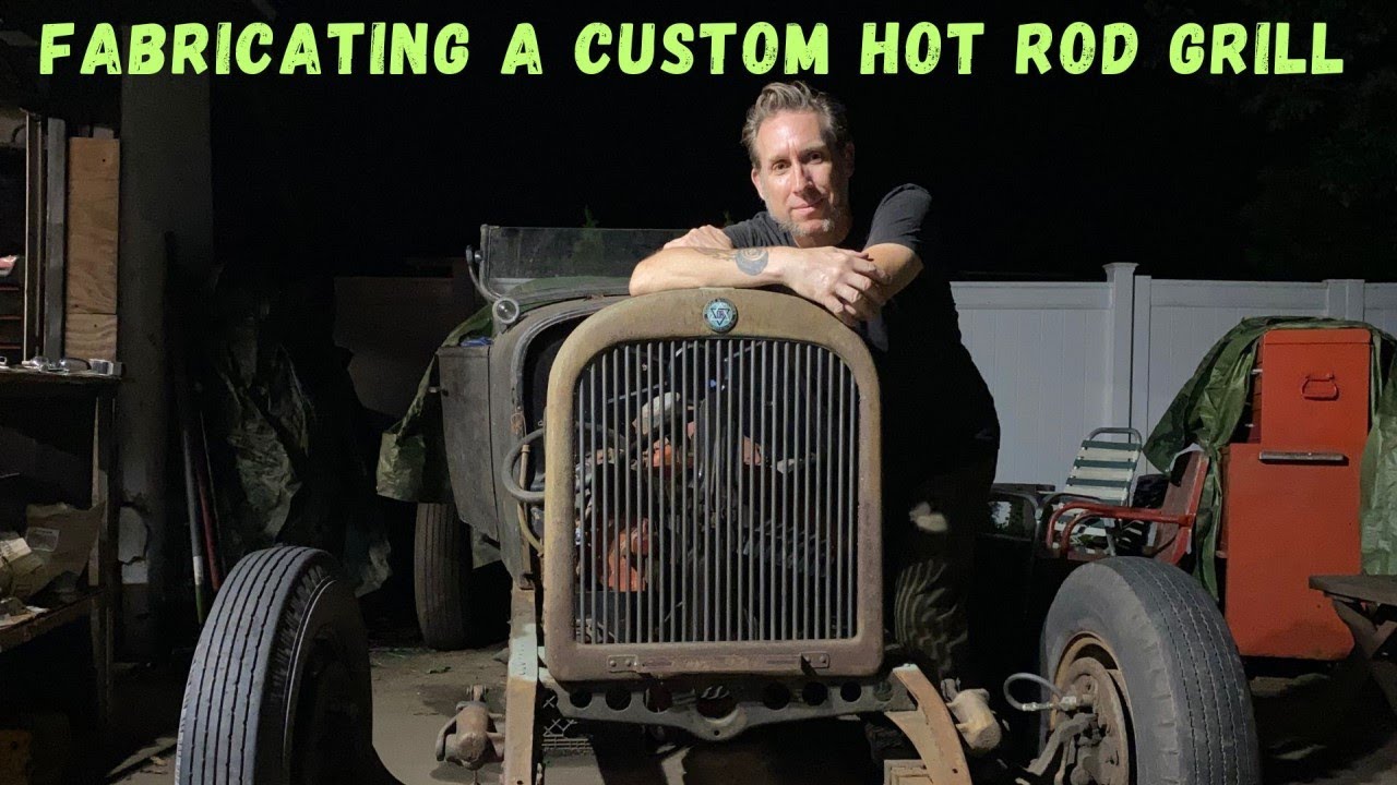 Custom GRILL Fabrication for the 1924 Red Ram Roadster HEMI HOT ROD Dodge!