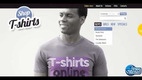 Download T-shirt Shop VirtueMart Template by  Hermes TM