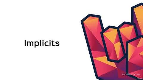 Welcome! #1.3 implicit