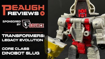 Video Review: Transformers: Legacy Evolution - Core Class Dinobot SLUG