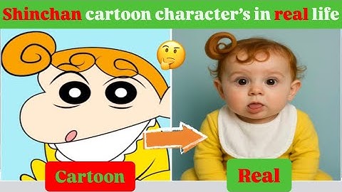 Shinchan cartoon character’s in real life || #shinchan #doremon #chotabheem #cartoonvideo
