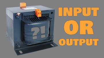 How to identify transformer primary and secondary