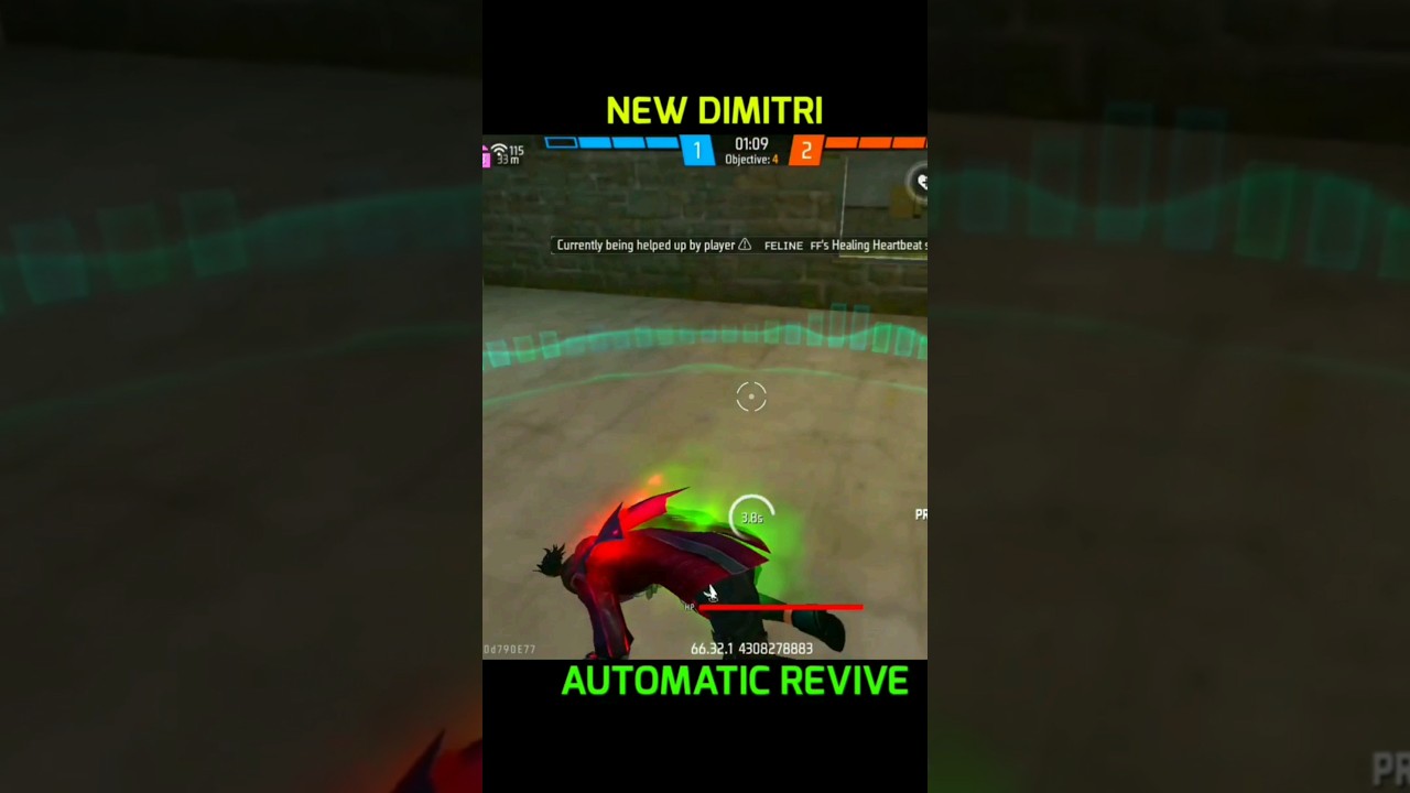 FREE FIRE 😲 DIMITRI 2.0 VS OLD DIMITRI POWER  , AFTER OB40 UPDATE 