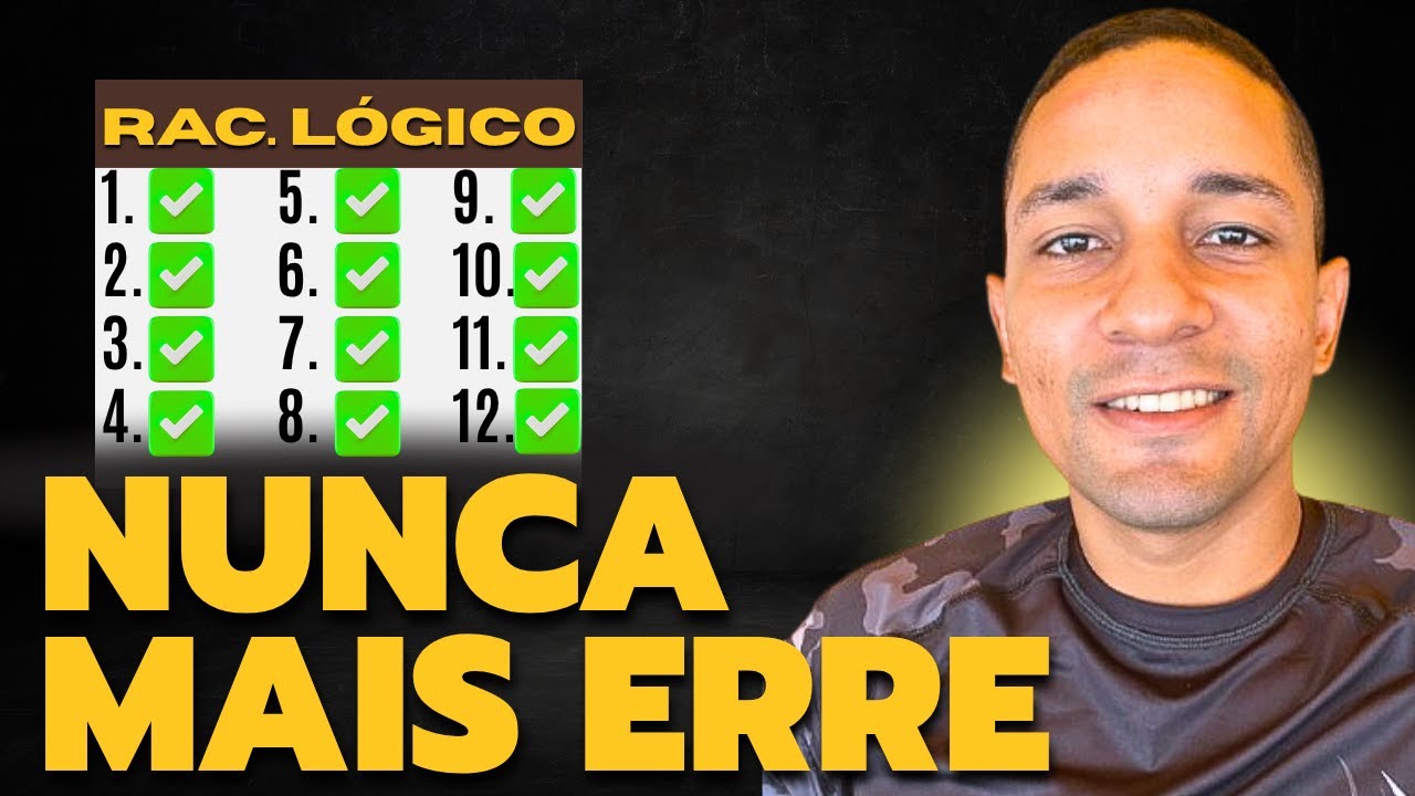 5 Questões de Raciocínio Lógico Mais COBRADAS em Concursos Públicos