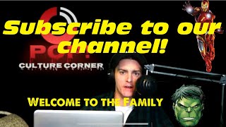 Join Us Sundays! POP! Culture Corner if you like to laugh, Learn, talk movies games, anime & More