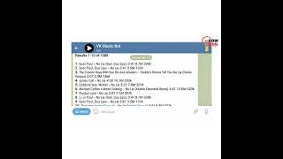 Download any music using this telegram bot #howkyology #shorts screenshot 1