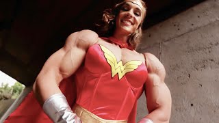Super STRONG Biceps Blakelee Ortega Female Bodybuilder