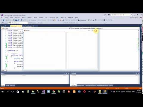 Connect Gold Parser With c#