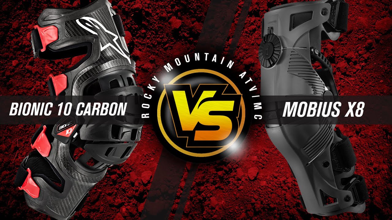 Alpinestars Bionic 10 Carbon против Mobius X8 | Какой наколенник для мотокросса подойдет вам лучш...
