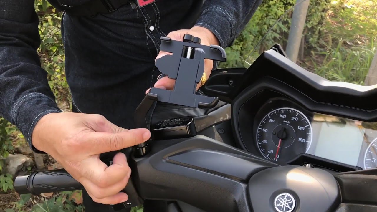 Bike Holder ที่จับมือถือติดมอเตอร์ไซค์ Grab Lalamove Lineman Get Foodpanda ต้องมี!! YouTube