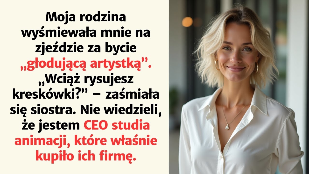Zbudowałam firmę wartą 40 mln $, ale moja rodzina uważa mnie za nieudaną artystkę.