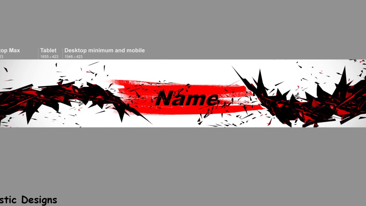 Pixlr Editable Banner For Free Youtube