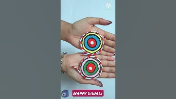Diwali chakri diy || Diwali craft easy || Diwali crackers || handmade || #shorts