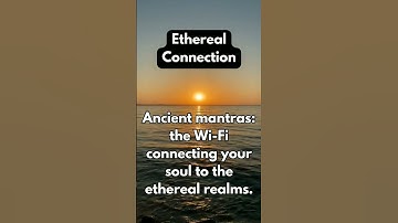 Unseen threads of connection weave a cosmic dance, binding souls in an ethereal embrace.