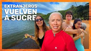 Foreign tourists return to the beaches of Sucre and this is their reaction 🇻🇪 Valen de Viaje