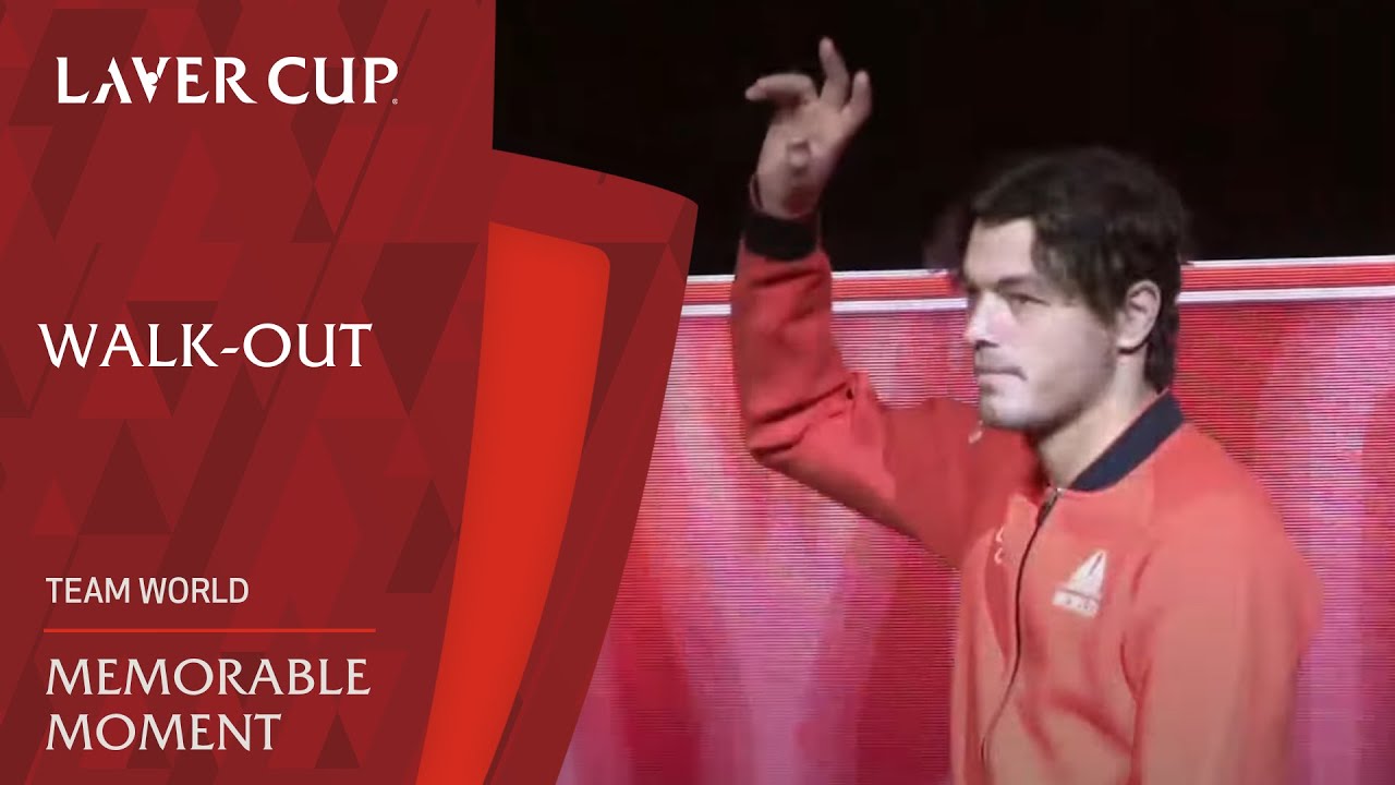 Team World Walk-Out | Laver Cup 2025