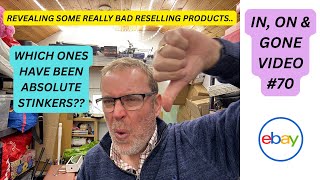Ebay Reseller identifies products that have not sold well and are now 60% off!! In, On & Gone #70.